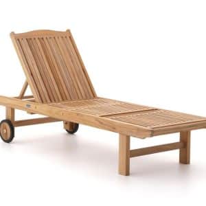 + 10 % Kassenrabatt | Sunyard Veronica Gartenliege mit Rad