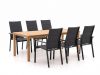 + 10 % Kassenrabatt | Bellagio Albinea/Liverpool 210cm dining tuinset 7-delig stapelbaar