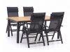 + 10 % Kassenrabatt | Bellagio Avenza/Linosa 180 cm Gartenmöbel-Set 5-teilig verstellbar