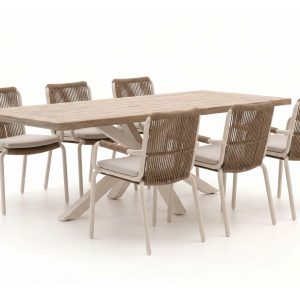 + 10 % Kassenrabatt | Bellagio Caronia/Montorio 220cm dining tuinset 7-delig stapelbaar