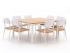 + 10 % Kassenrabatt | Bellagio Cino/Linosa 160x160 cm Gartenmöbel-Set 9-teilig stapelbar