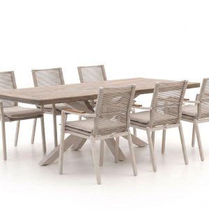 + 10 % Kassenrabatt | Bellagio Marudo/Montorio 220cm dining tuinset 7-delig stapelbaar