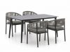 + 10 % Kassenrabatt | Bellagio Panaro/Sora 160 cm Gartenmöbel-Set 5-teilig stapelbar
