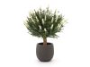 + 10 % Kassenrabatt | Designplants/Luca Lifestyle Lavendel Kugel Kunstpflanze (h:60 cm) mit Terreno Balloon Blumentopf