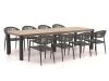 + 10 % Kassenrabatt | Manifesto Belpasso/ROUGH-S 300 cm Gartenmöbel-Set 9-teilig stapelbar