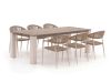 + 10 % Kassenrabatt | Manifesto Belpasso/ROUGH-X 240 cm Gartenmöbel-Set 7-teilig stapelbar