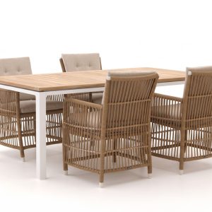 + 15 % Kassenrabatt | Manifesto Ortello/Linosa 180 cm Gartenmöbel-Set 5-teilig