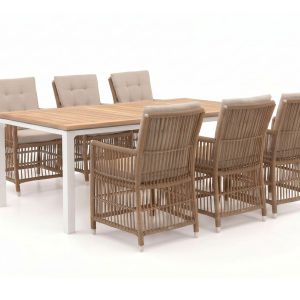 + 15 % Kassenrabatt | Manifesto Ortello/Linosa 240 cm Gartenmöbel-Set 7-teilig