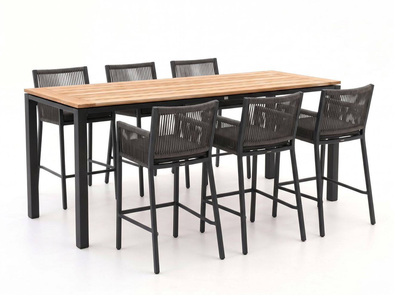 + 10 % Kassenrabatt | Manifesto Rivola/Linosa 225 cm Gartenbar-Set 7-teilig