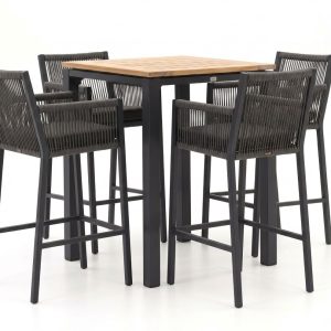 + 15 % Kassenrabatt | Manifesto Rivola/Linosa 75x75 cm Gartenbar-Set 5-teilig