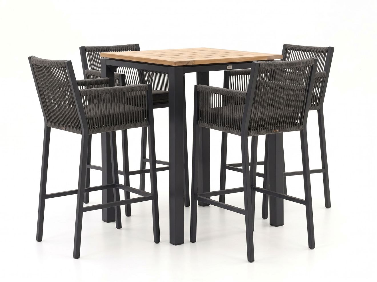 + 10 % Kassenrabatt | Manifesto Rivola/Linosa 75x75 cm Gartenbar-Set 5-teilig