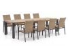 + 10 % Kassenrabatt | Manifesto Villongo/ROUGH-S 300cm dining tuinset 9-delig stapelbaar
