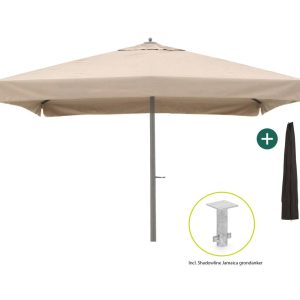 + 10 % Kassenrabatt | Shadowline Java Sonnenschirm 400x400 cm