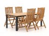 + 15 % Kassenrabatt | Sunyard Veronica/Linosa 180 cm Gartenmöbel-Set 5-teilig verstellbar