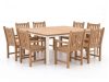 + 15 % Kassenrabatt | Sunyard Wales/Linosa 160x160 cm Gartenmöbel-Set 9-teilig