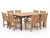 + 10 % Kassenrabatt | Sunyard Wales/Linosa 160x160 cm Gartenmöbel-Set 9-teilig