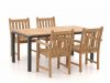 + 10 % Kassenrabatt | Sunyard Wales/Linosa 180 cm Gartenmöbel-Set 5-teilig
