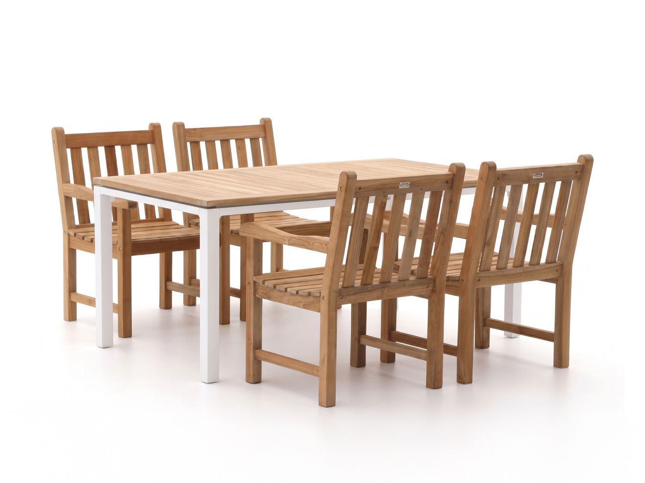 Sunyard Wales/Linosa 180cm dining tuinset 5-delig