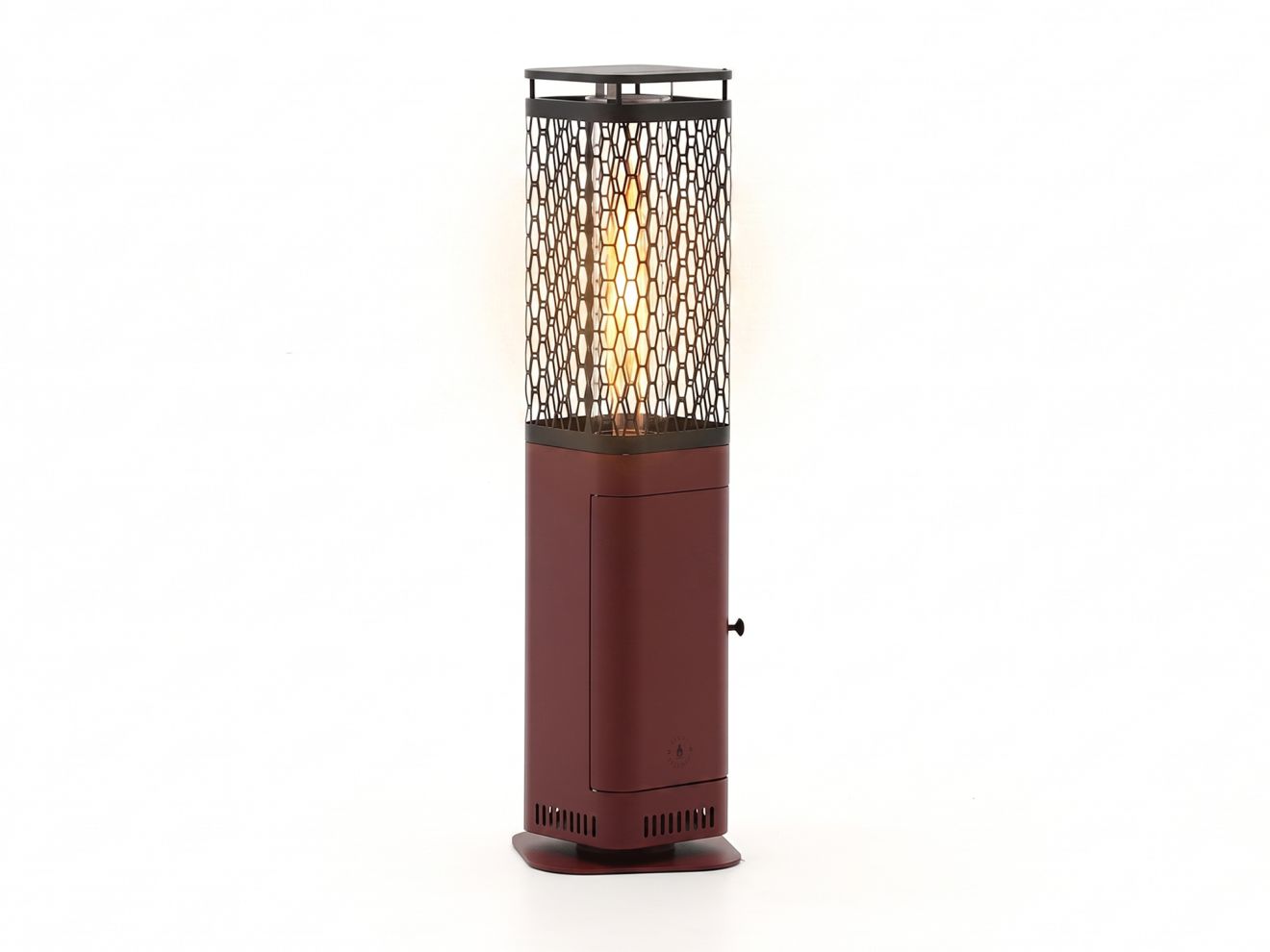 + 10 % Kassenrabatt | Monti HeatLine Blaze Pellet Heizstrahler 26x26x95 cm