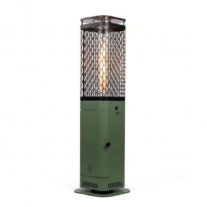 + 10 % Kassenrabatt | Monti HeatLine Blaze Pellet Heizstrahler 26x26x95 cm