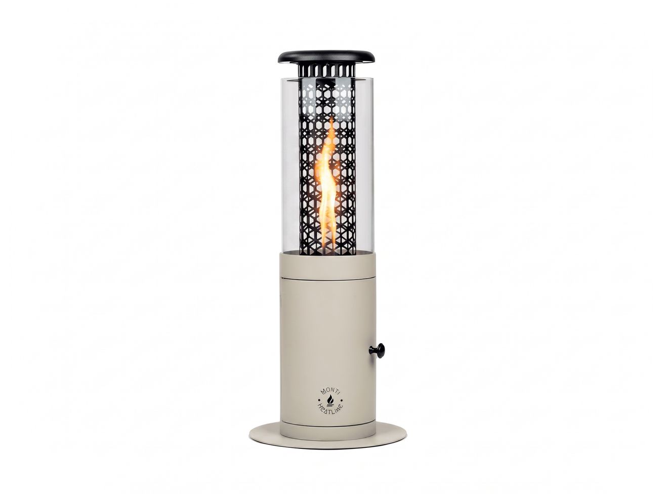 + 10 % Kassenrabatt | Monti HeatLine Ember Pellet Heizstrahler ø 24 cm (h: 58 cm)