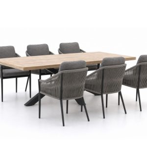 + 15 % Kassenrabatt | Bellagio Mineo/Montorio 220 cm Gartenmöbel-Set 7-teilig