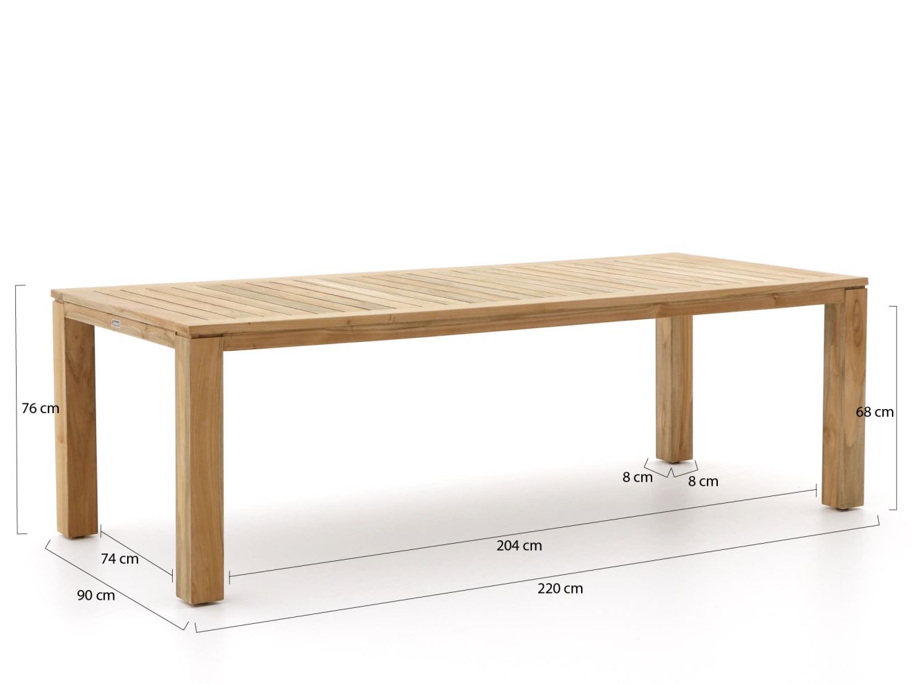 + 10 % Kassenrabatt | Bellagio Omodeo/Buxton 220 cm Gartenmöbel-Set 7-teilig