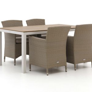 + 15 % Kassenrabatt | Forza Cecita/Fidenza 160 cm Gartenmöbel-Set 5-teilig