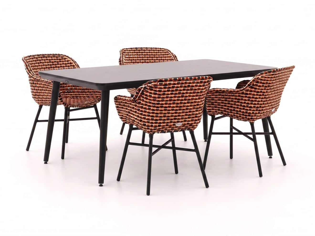+ 10 % Kassenrabatt | Hartman Delphine/Sophie Studio 170 cm Gartenmöbel-Set 5-teilig