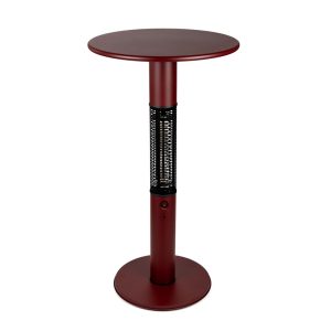 + 15 % Kassenrabatt | Monti HeatLine Vibe Bartisch mit Heizstrahler 1500 W ø 60 cm (h: 110 cm)