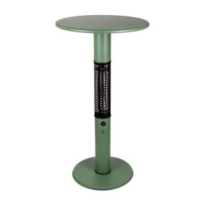 + 15 % Kassenrabatt | Monti HeatLine Vibe Bartisch mit Heizstrahler 1500 W ø 60 cm (h: 110 cm)