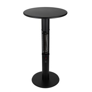 + 15 % Kassenrabatt | Monti HeatLine Vibe Bartisch mit Heizstrahler 1500 W ø 60 cm (h: 110 cm)