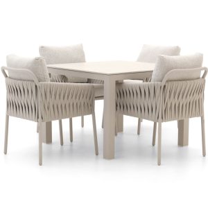 + 15 % Kassenrabatt | SUNS Fiave/Monte Vari 100 cm Gartenmöbel-Set 5-teilig