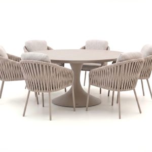 + 15 % Kassenrabatt | SUNS Nappa/Nova ø 170 cm Gartenmöbel-Set 7-teilig