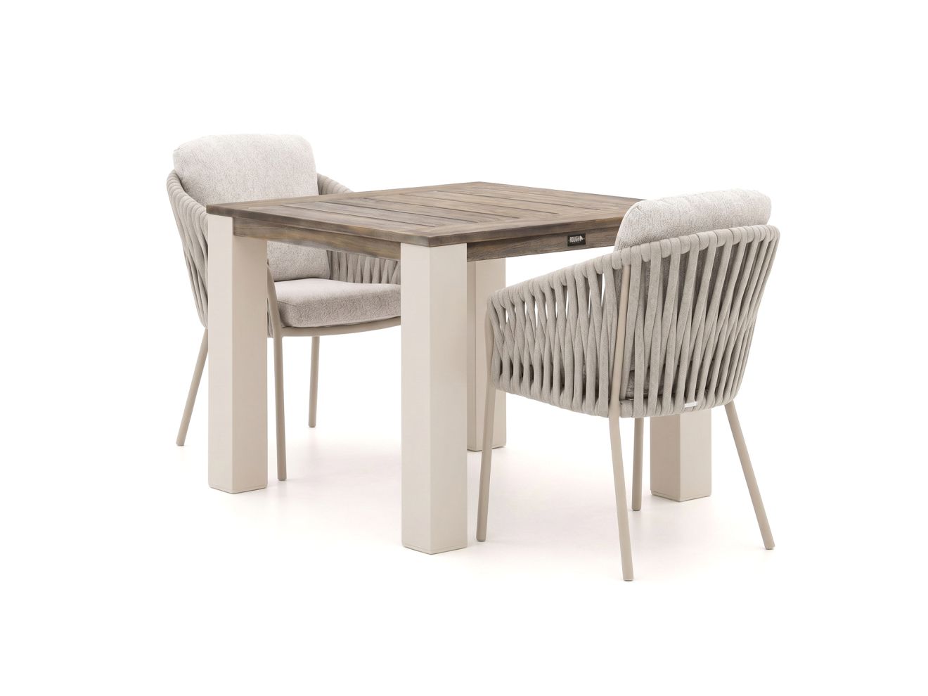 + 15 % Kassenrabatt | SUNS Nappa/ROUGH-X 100 cm Gartenmöbel-Set 3-teilig
