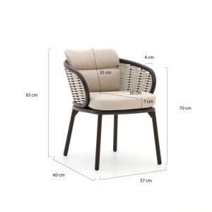 + 10 % Kassenrabatt | Apple Bee Pine Key/Zanzibar dänisch oval 220 cm Gartenmöbel-Set 7-teilig