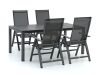 + 10 % Kassenrabatt | Bellagio Avenza/Fidenza 183 cm Gartenmöbel-Set 5-teilig verstellbar