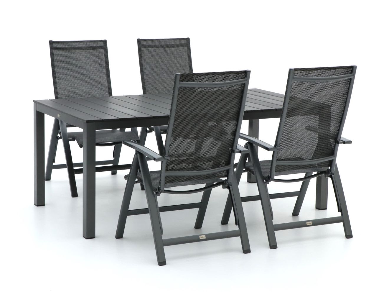 + 10 % Kassenrabatt | Bellagio Avenza/Fidenza 183 cm Gartenmöbel-Set 5-teilig verstellbar