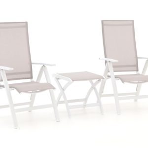 + 10 % Kassenrabatt | Bellagio Avenza/Pronto Balkonmöbel-Set 3-teilig verstellbar