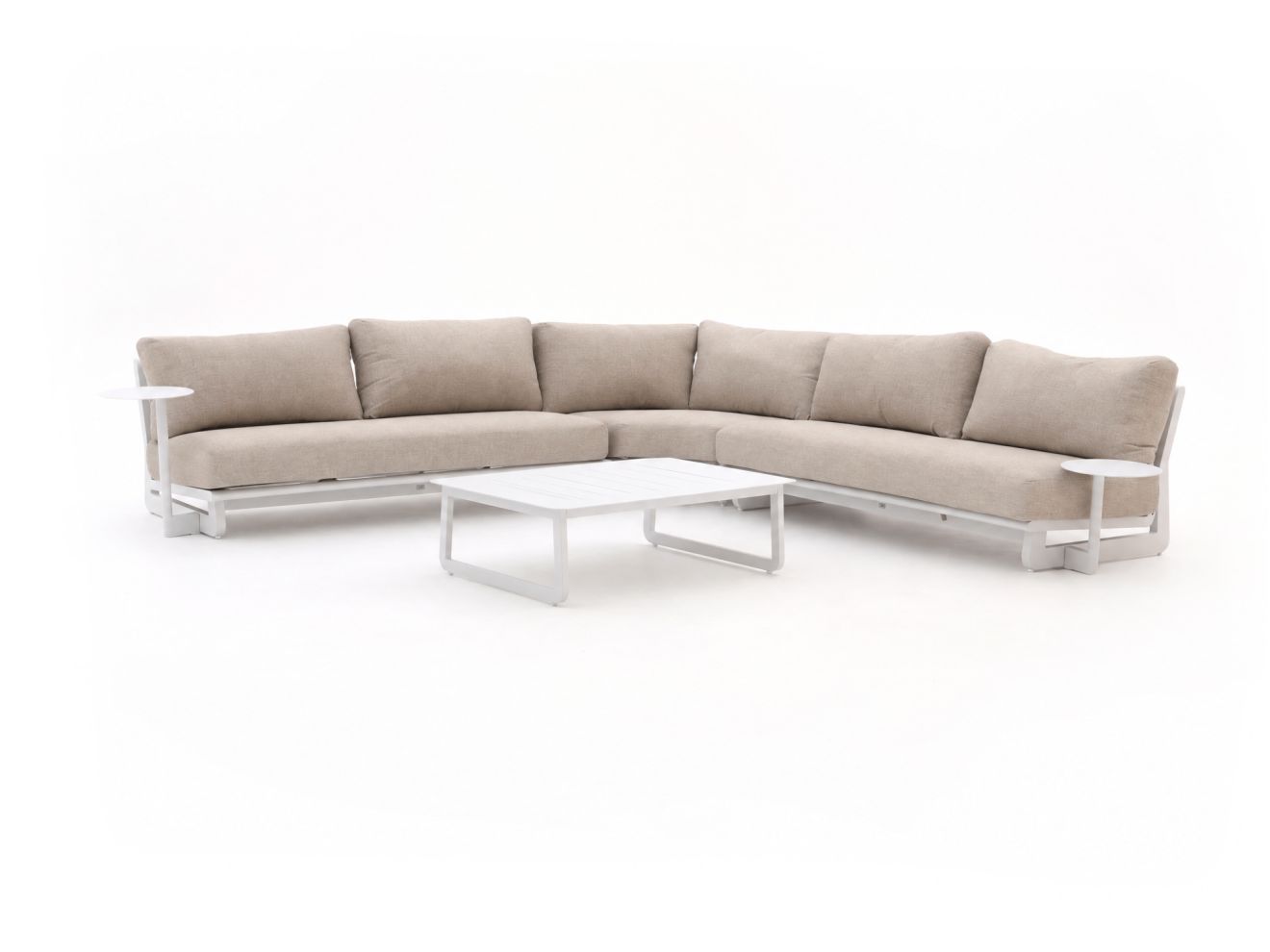 + 10 % Kassenrabatt | Bellagio Bertinoro hoek loungeset 4-delig