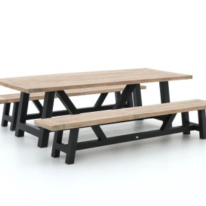 + 10 % Kassenrabatt | Bellagio Bresimo 260 cm Picknick Sitzgruppe 3-teilig