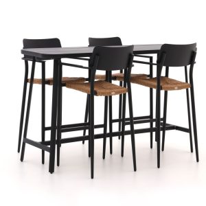 + 10 % Kassenrabatt | Bellagio Cino 175 cm Gartenbar-Set 5-Teilig Stapelbar