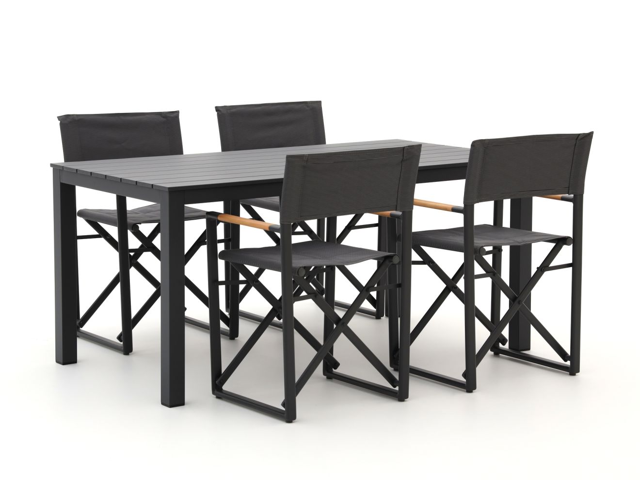 + 10 % Kassenrabatt | Bellagio Pasolini/Menzano 160 cm Gartenmöbel-Set 5-teilig klappbar