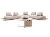 + 10 % Kassenrabatt | Bellagio San Lupo/Cosiloft Novi Ecklounge-Set mit Feuertisch 4-teilig