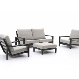 + 10 % Kassenrabatt | Bellagio Vezzano Sessel-Sofa Lounge-Set 4-teilig
