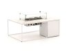 + 10 % Kassenrabatt | Cosidesign Line Lounge Feuertisch 120x80x47 cm