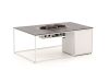+ 10 % Kassenrabatt | Cosidesign Line Lounge Feuertisch 120x80x47cm