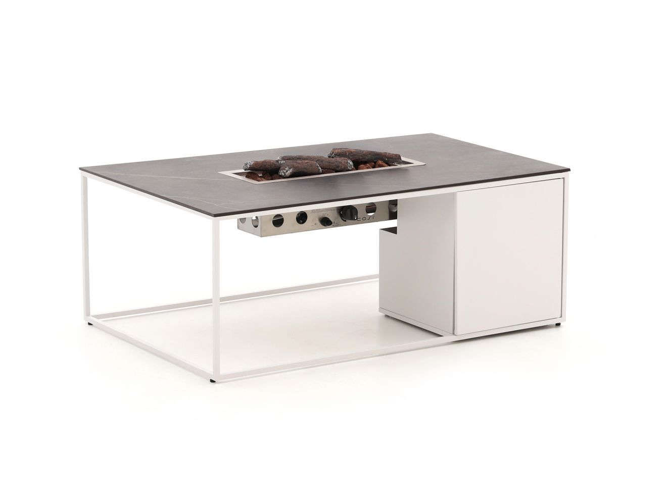 + 10 % Kassenrabatt | Cosidesign Line Lounge Feuertisch 120x80x47cm