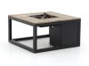 + 10 % Kassenrabatt | Cosiraw Lounge Feuertisch 100x100x55 cm