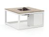+ 10 % Kassenrabatt | Cosiraw Lounge Feuertisch 100x100x55 cm